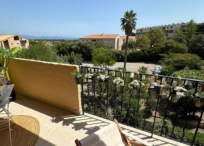 アパート Le Bleu De Giens